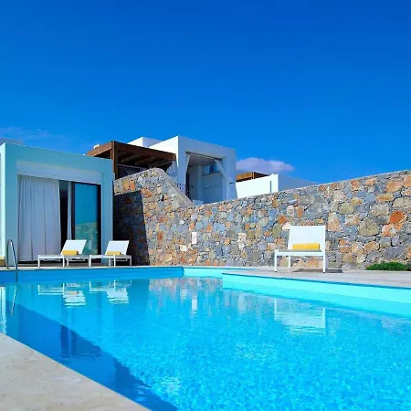Luxury Crete Sea View Private Pool Ocean Front 3 Bdr Nikolaos Villa *