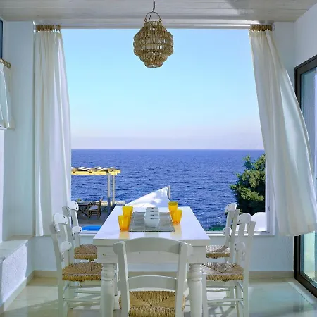 Villa Luxury Crete Sea View Private Pool Ocean Front 3 Bdr Nikolaos Havania